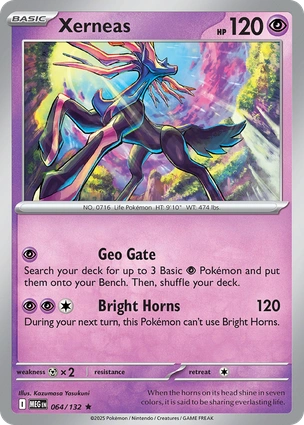 Xerneas 064/132 Mega Evolution