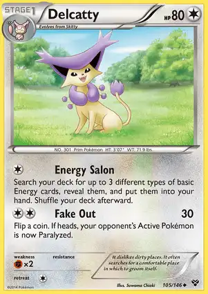 Delcatty 105/146 XY