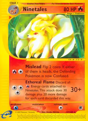 Ninetales 57/165 Expedition Base Set