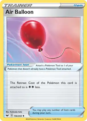 Air Balloon 156/202 Sword & Shield
