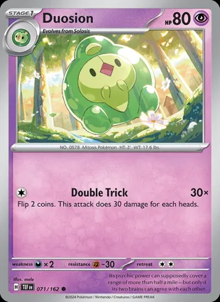 Duosion 071/162 Temporal Forces