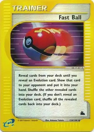 Fast Ball 124/144 Skyridge