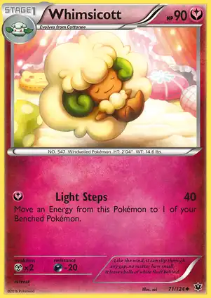 Whimsicott 71/124 Fates Collide