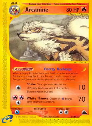 Arcanine 3/144 Skyridge