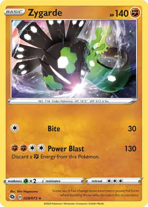 Zygarde 028/073 Champion's Path