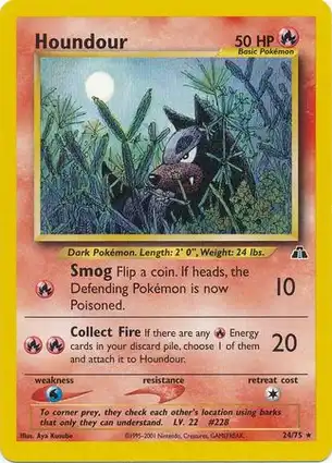Houndour 24/75 Neo Discovery