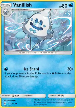 Vanillish 34/145 Guardians Rising