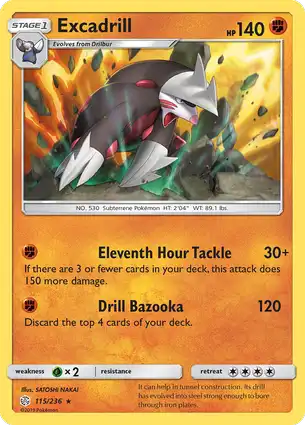 Excadrill 115/236 Cosmic Eclipse