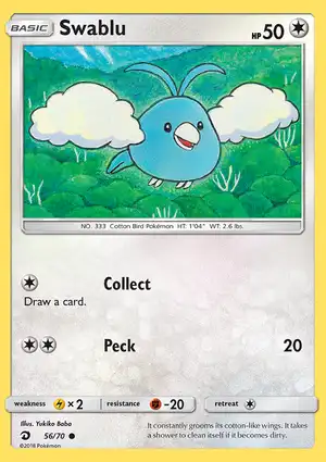 Swablu 56/70 Dragon Majesty