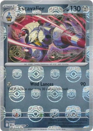 Escavalier 060/086 Black Bolt