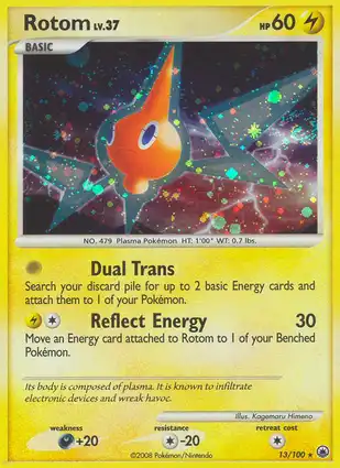 Rotom 13/100 Majestic Dawn