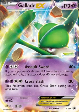 Gallade EX XY45 XY Promos