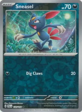 Sneasel 133/193 Paldea Evolved