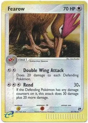 Fearow 37/100 EX Sandstorm