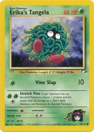 Erika's Tangela 79/132 Gym Heroes