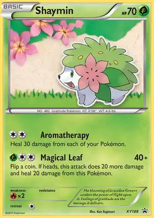 Shaymin XY188 XY Promos