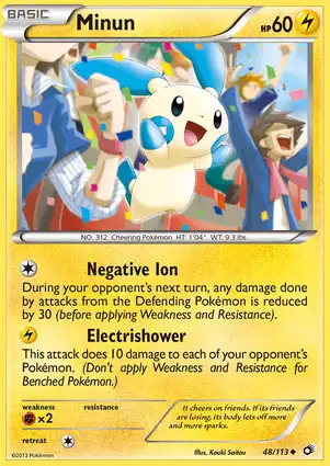 Minun 48/113 Legendary Treasures