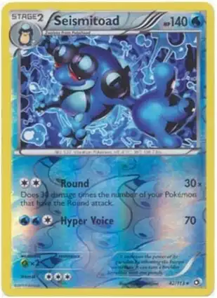 Seismitoad 42/113 Legendary Treasures