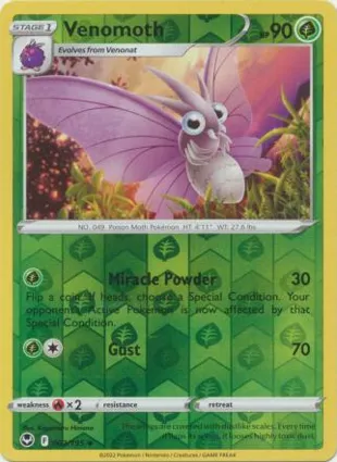 Venomoth 002/195 Silver Tempest