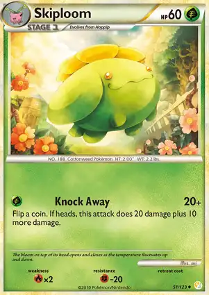 Skiploom 51/123 HeartGold & SoulSilver