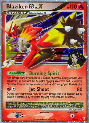 Blaziken FB LV.X 142/147 Supreme Victors