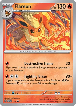 Flareon 167 Scarlet & Violet Promos