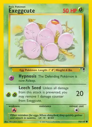 Exeggcute 75/110 Legendary Collection