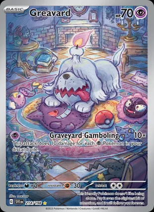Greavard 214/198 Scarlet & Violet