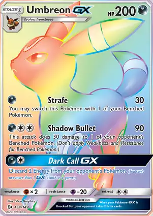 Umbreon-GX 154/149 Sun & Moon