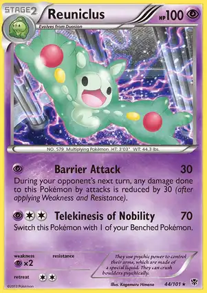 Reuniclus 44/101 Plasma Blast