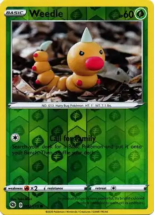Weedle 002/073 Champion's Path