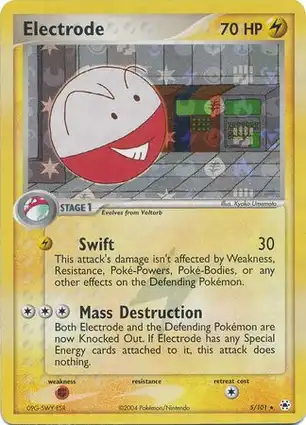 Electrode 5/101 EX Hidden Legends