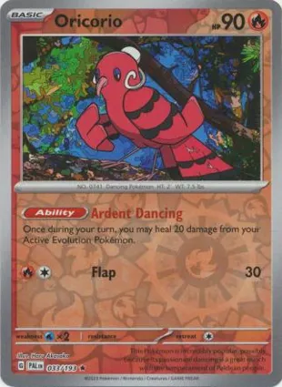 Oricorio 033/193 Paldea Evolved
