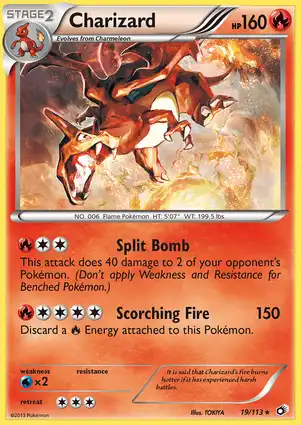 Charizard 19/113 Legendary Treasures