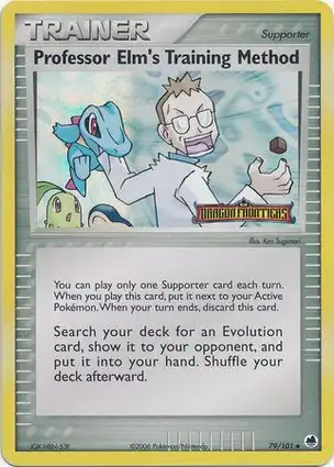 Professor Elm's Training Method 79/101 EX Dragon Frontiers