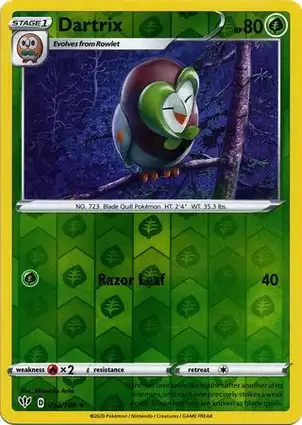 Dartrix 012/189 Darkness Ablaze