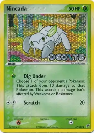 Nincada 67/107 EX Deoxys