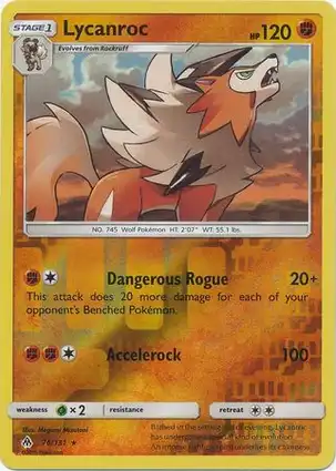 Lycanroc 76/131 Forbidden Light