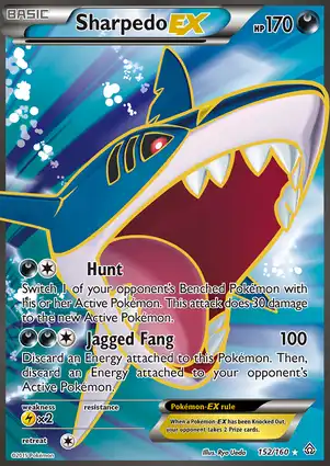 Sharpedo-EX 152/160 Primal Clash