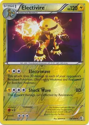 Electivire 54/149 Boundaries Crossed