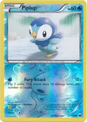 Piplup 27/108 Dark Explorers
