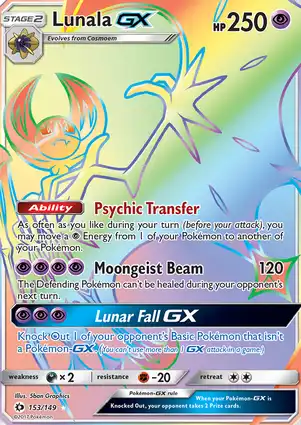 Lunala-GX 153/149 Sun & Moon