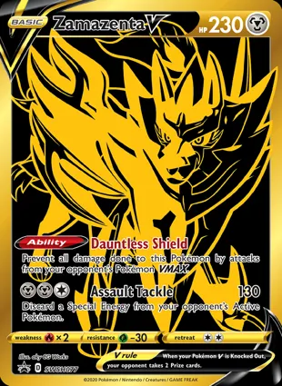 Zamazenta V SWSH077 Sword & Shield Promos