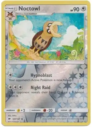 Noctowl 107/147 Burning Shadows