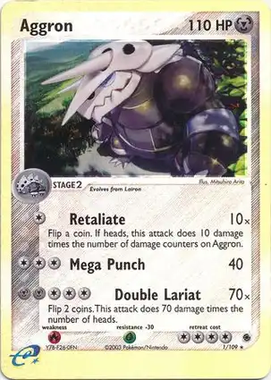 Aggron 1/109 EX Ruby & Sapphire