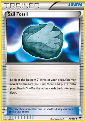 Sail Fossil 98/111 Furious Fists