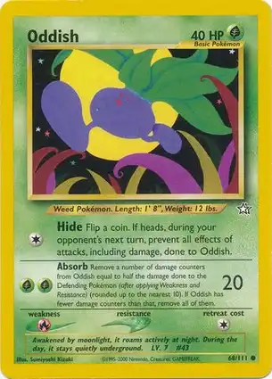 Oddish 68/111 Neo Genesis