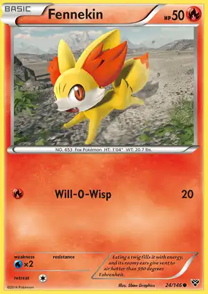Fennekin 24/146 XY