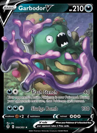 Garbodor V 100/203 Evolving Skies