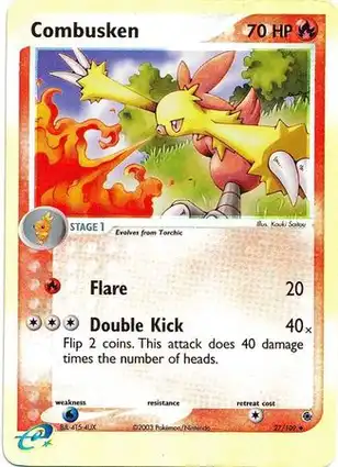 Combusken 27/109 EX Ruby & Sapphire